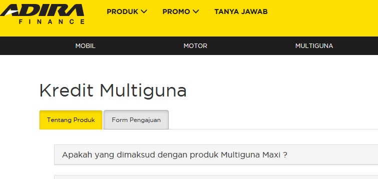 Syarat Pinjam Uang Di Adira Kredit Multi Guna