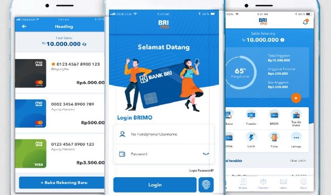Cara Bayar OTO Lewat m-Banking BRI